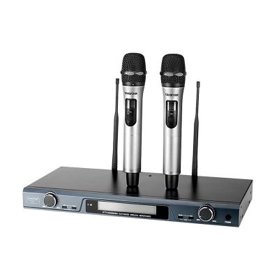 Micro không dây cầm tay UHF kênh kép X6