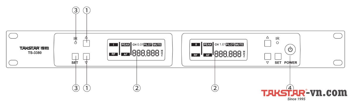 Hướng dẫn sử dụng bộ Micro không dây cầm tay TS-3380