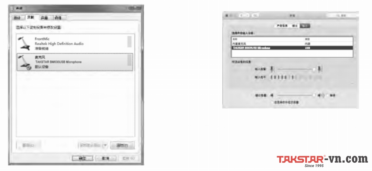 Kết nối BM-630USB với PC