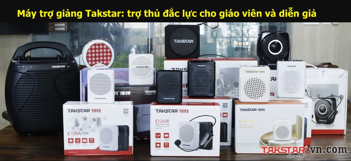 Máy trợ giảng Takstar: trợ thủ đắc lực cho giáo viên và diễn giả